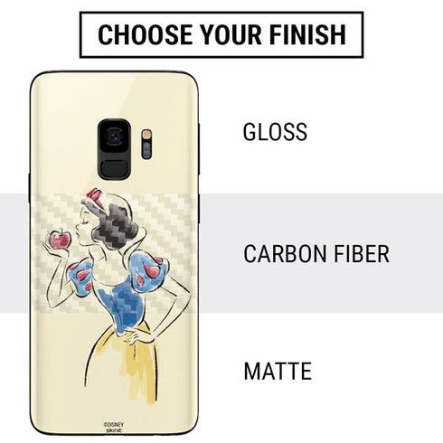 Disney Princess Snow White Art Galaxy S9 Skin